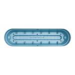 vibia campana balkonbak 70cm vintage blauw